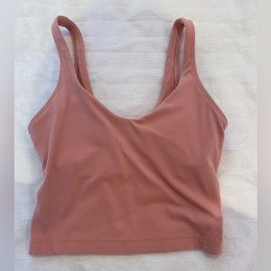 Pink Lululemon align tank
